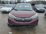 2015 Honda Cr-v Lx Maroon vin: 2HKRM4H37FH606795