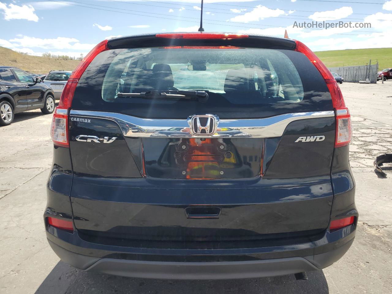 2016 Honda Cr-v Lx Black vin: 2HKRM4H37GH600836