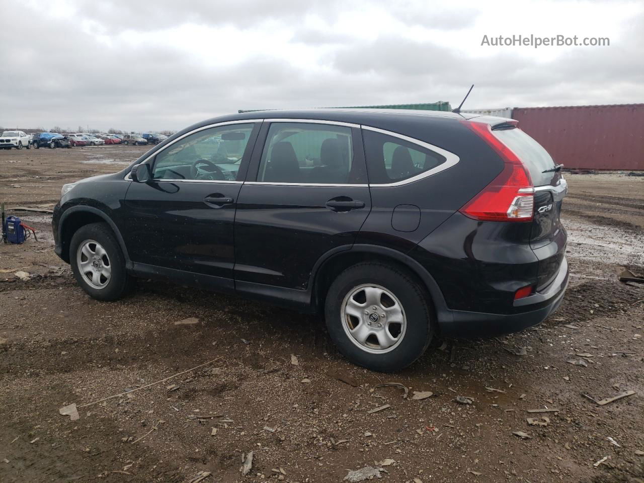 2016 Honda Cr-v Lx Black vin: 2HKRM4H37GH610248