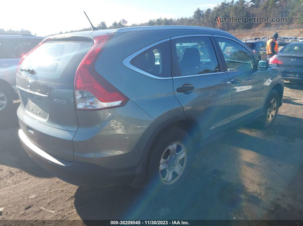 2012 Honda Cr-v Lx Blue vin: 2HKRM4H38CH621009