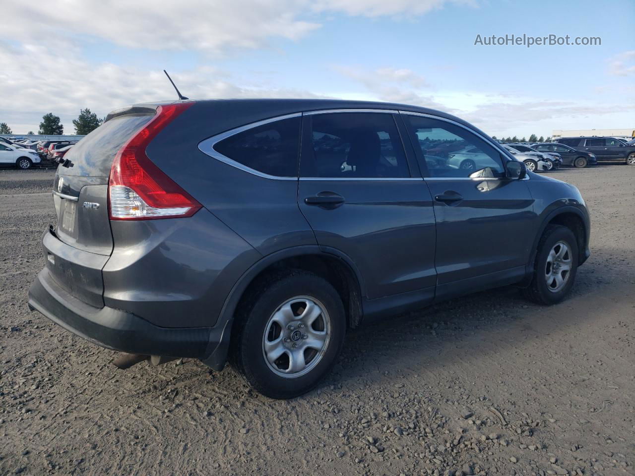 2013 Honda Cr-v Lx Серый vin: 2HKRM4H38DH606169