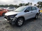 2013 Honda Cr-v Lx Silver vin: 2HKRM4H38DH677212