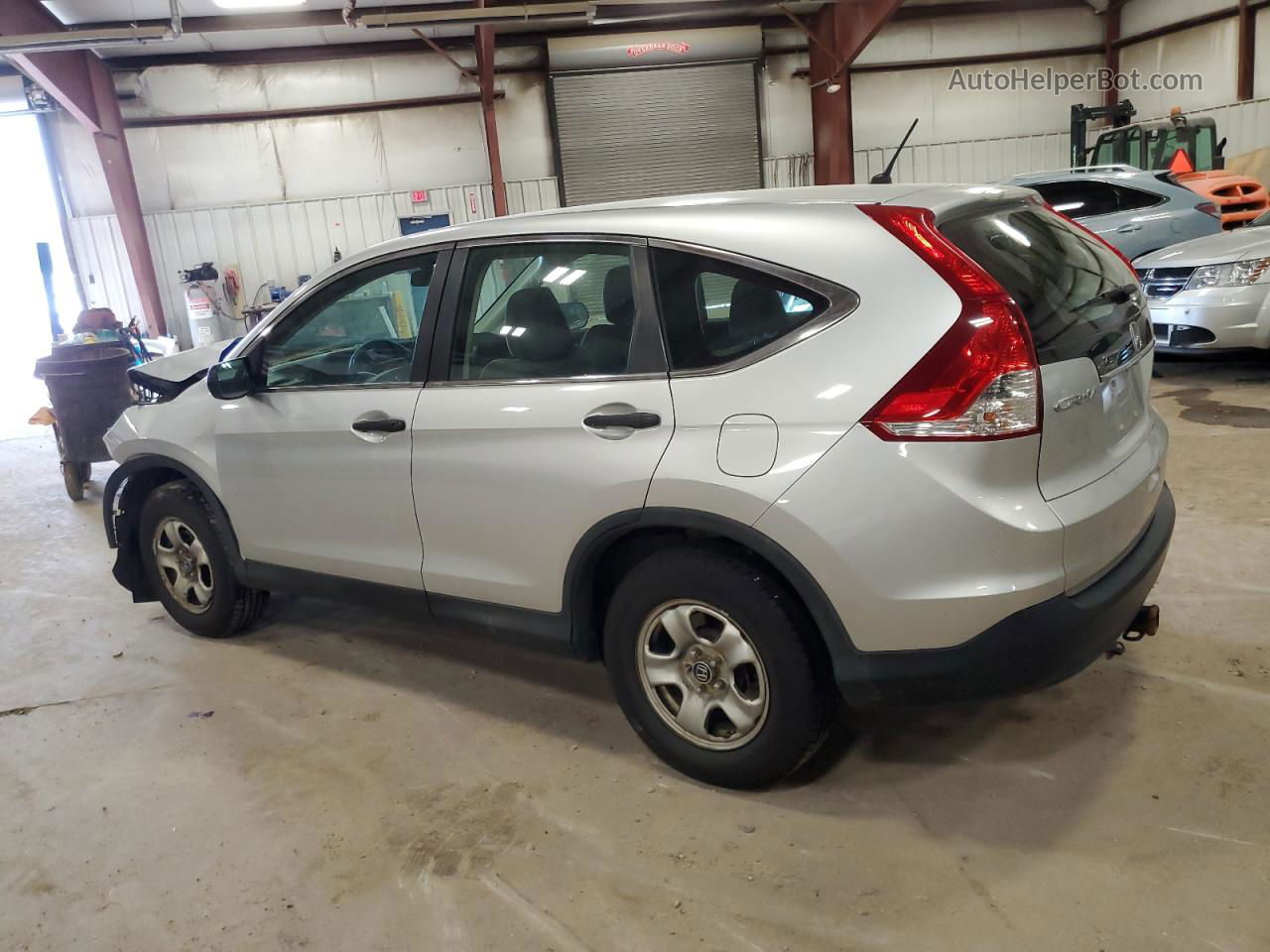 2013 Honda Cr-v Lx Silver vin: 2HKRM4H38DH680790