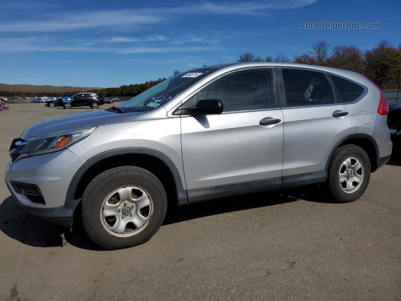 2016 Honda Cr-v Lx Silver vin: 2HKRM4H38GH616382