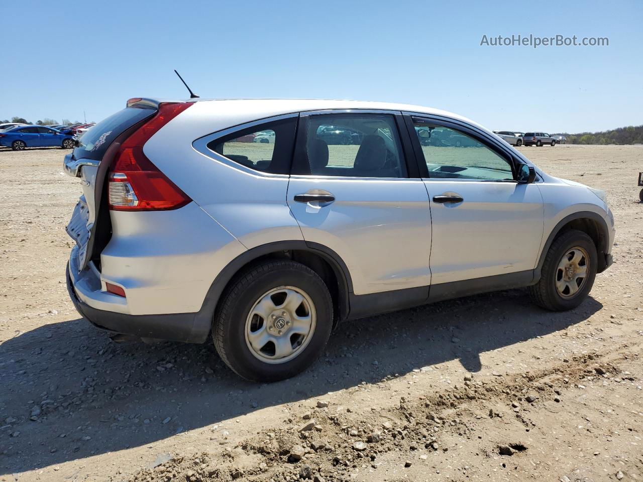 2016 Honda Cr-v Lx Silver vin: 2HKRM4H38GH630587