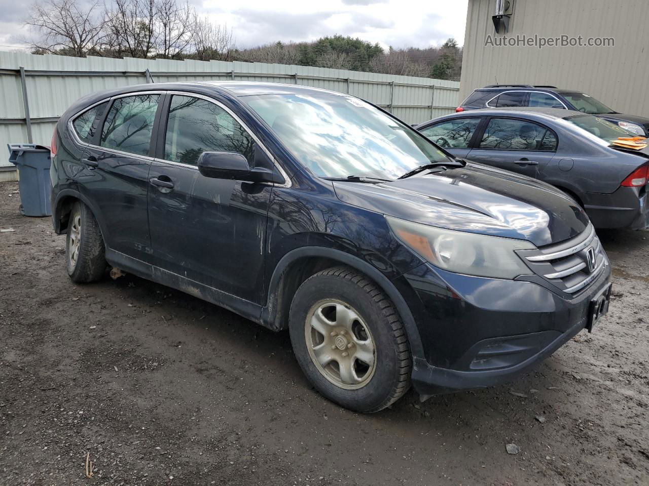 2012 Honda Cr-v Lx Черный vin: 2HKRM4H39CH629345