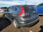 2013 Honda Cr-v Lx Gray vin: 2HKRM4H39DH627161