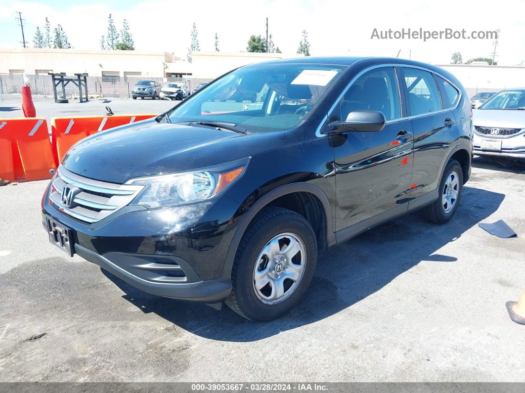 2013 Honda Cr-v Lx Black vin: 2HKRM4H39DH669278