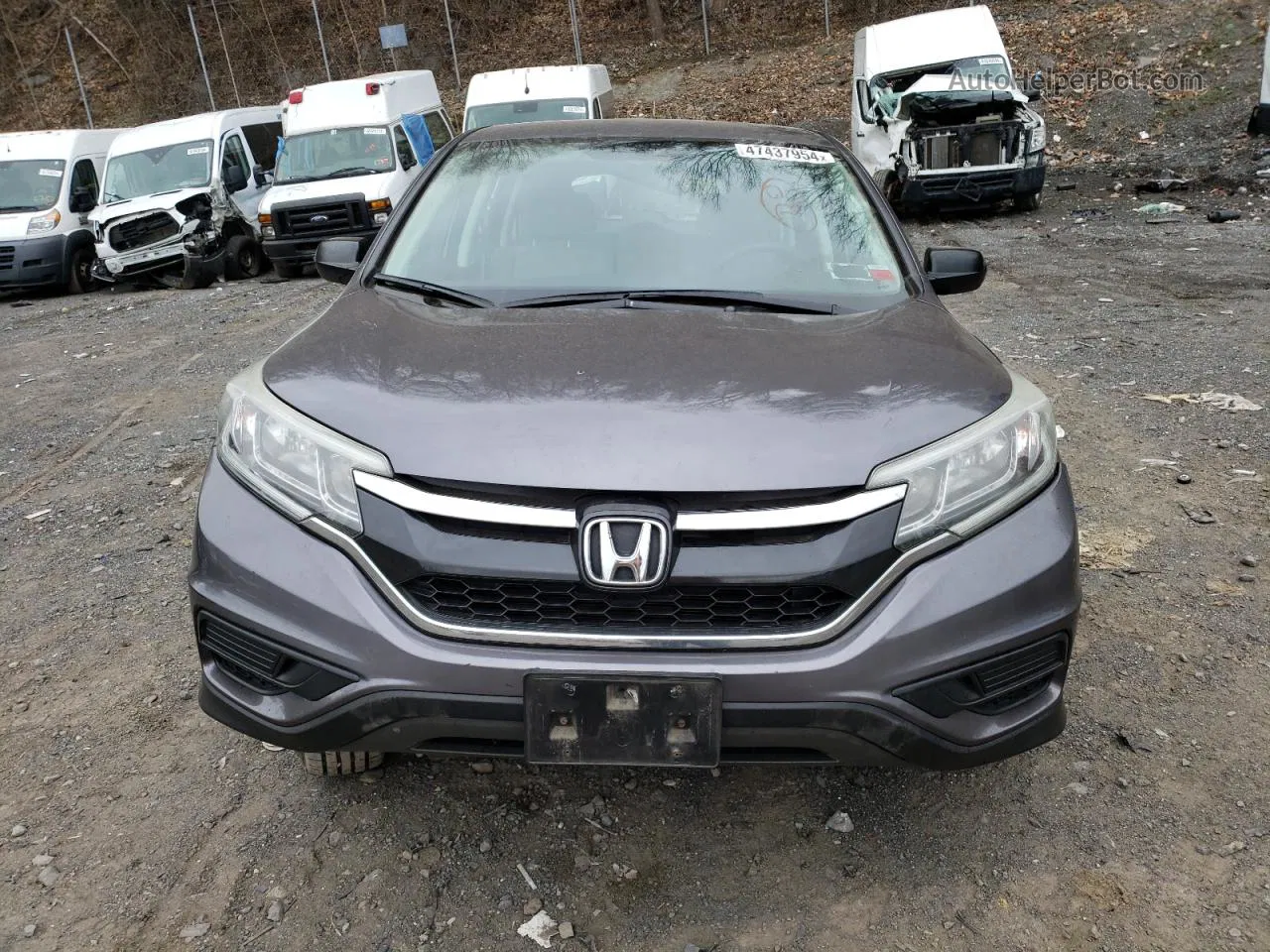 2016 Honda Cr-v Lx Silver vin: 2HKRM4H39GH654929