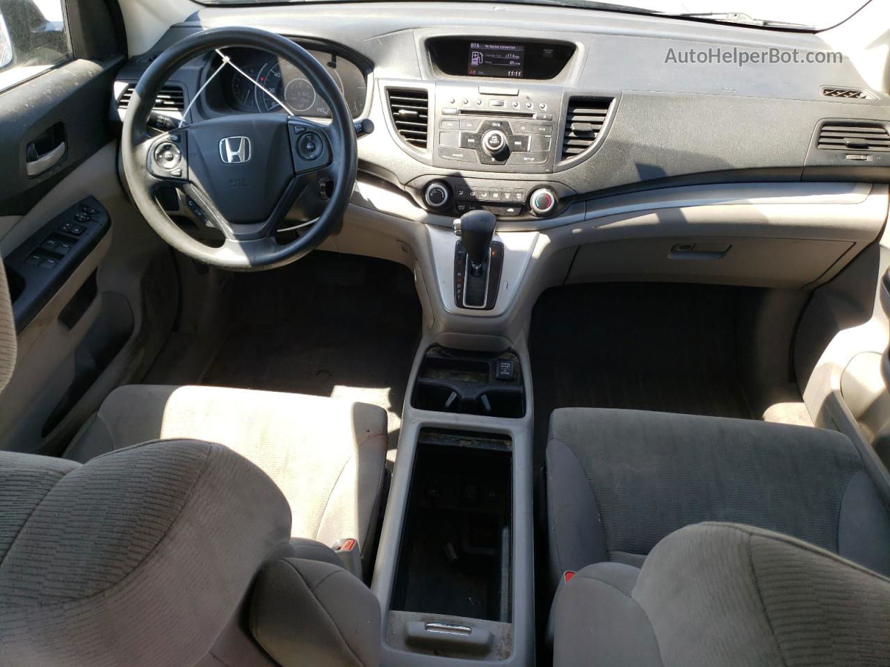 2012 Honda Cr-v Lx Silver vin: 2HKRM4H3XCH619875