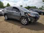 2013 Honda Cr-v Lx Gray vin: 2HKRM4H3XDH621756