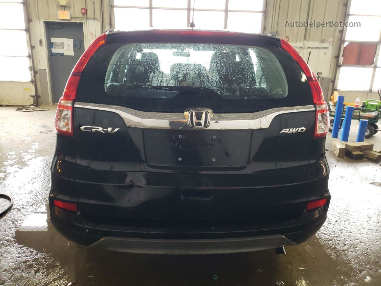 2016 Honda Cr-v Lx Black vin: 2HKRM4H3XGH670332