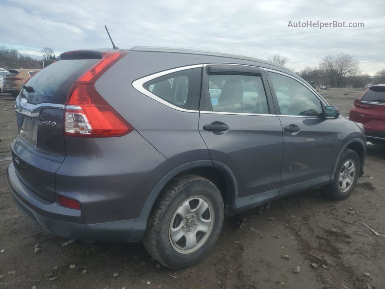 2016 Honda Cr-v Lx Серый vin: 2HKRM4H3XGH709310