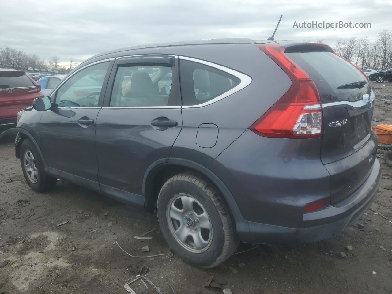 2016 Honda Cr-v Lx Gray vin: 2HKRM4H3XGH709310