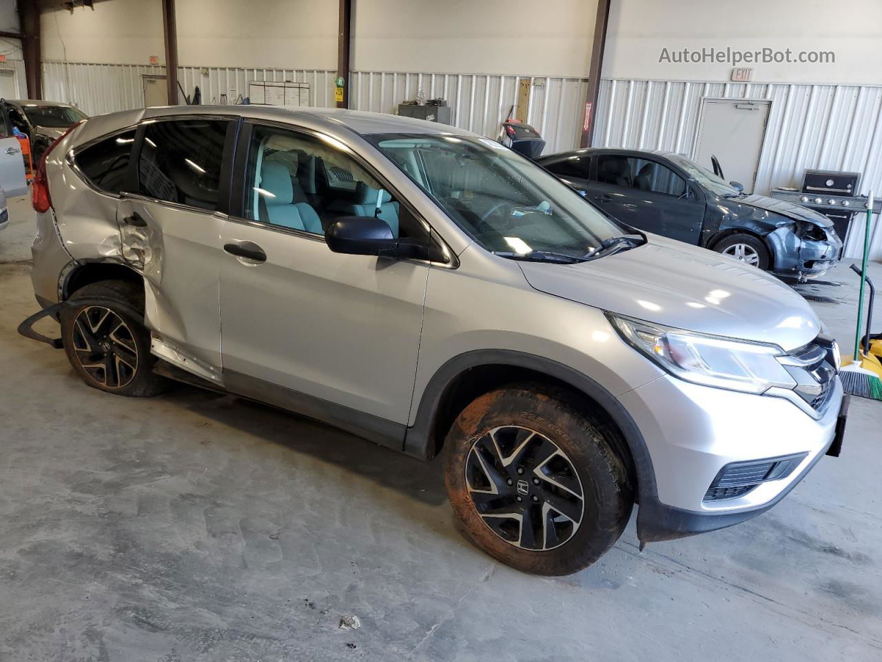 2016 Honda Cr-v Se Silver vin: 2HKRM4H42GH698716