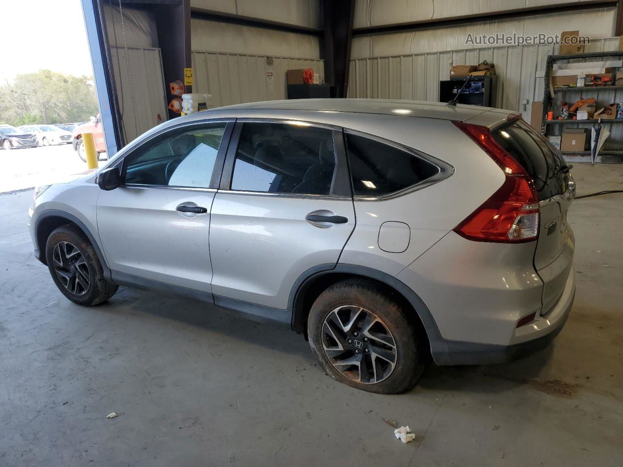 2016 Honda Cr-v Se Silver vin: 2HKRM4H42GH698716