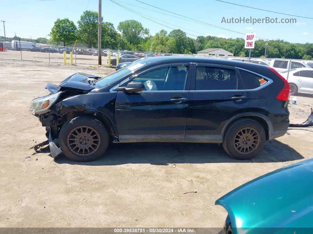 2016 Honda Cr-v Se Black vin: 2HKRM4H42GH710623