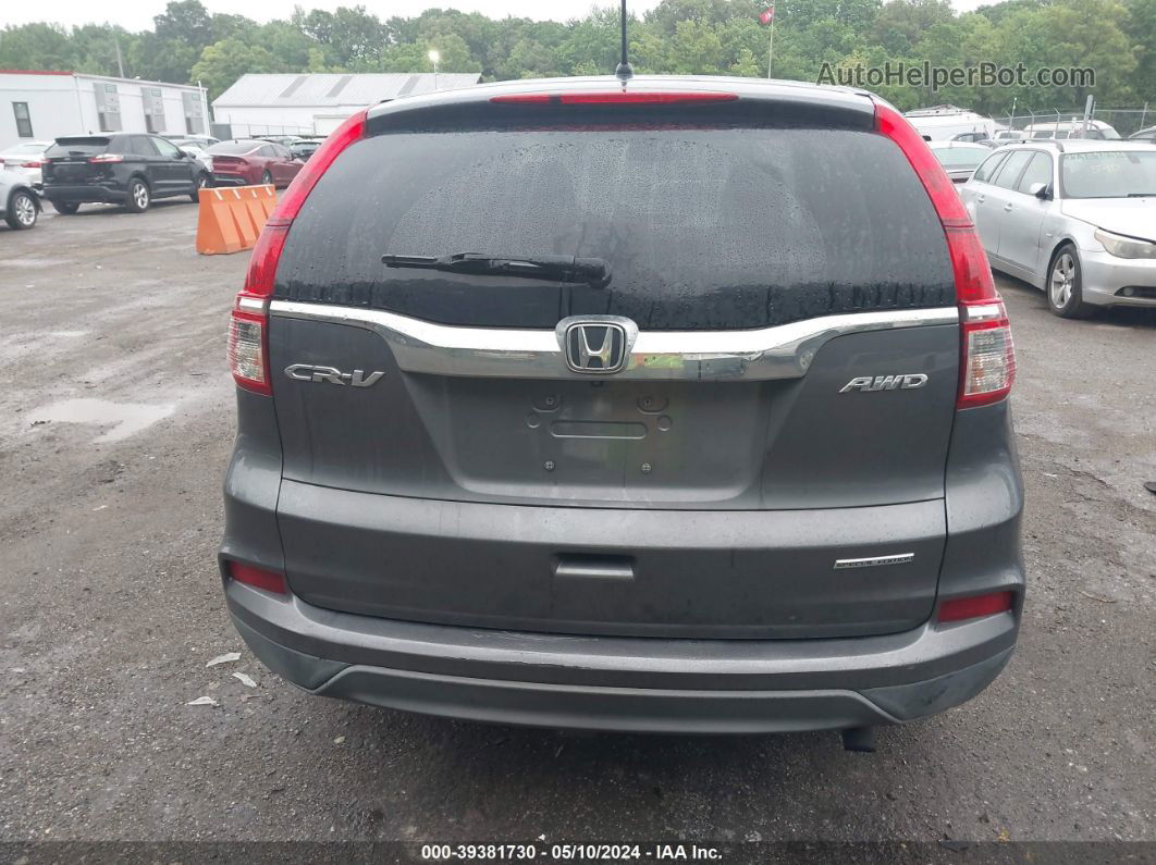 2016 Honda Cr-v Se Pewter vin: 2HKRM4H43GH651100