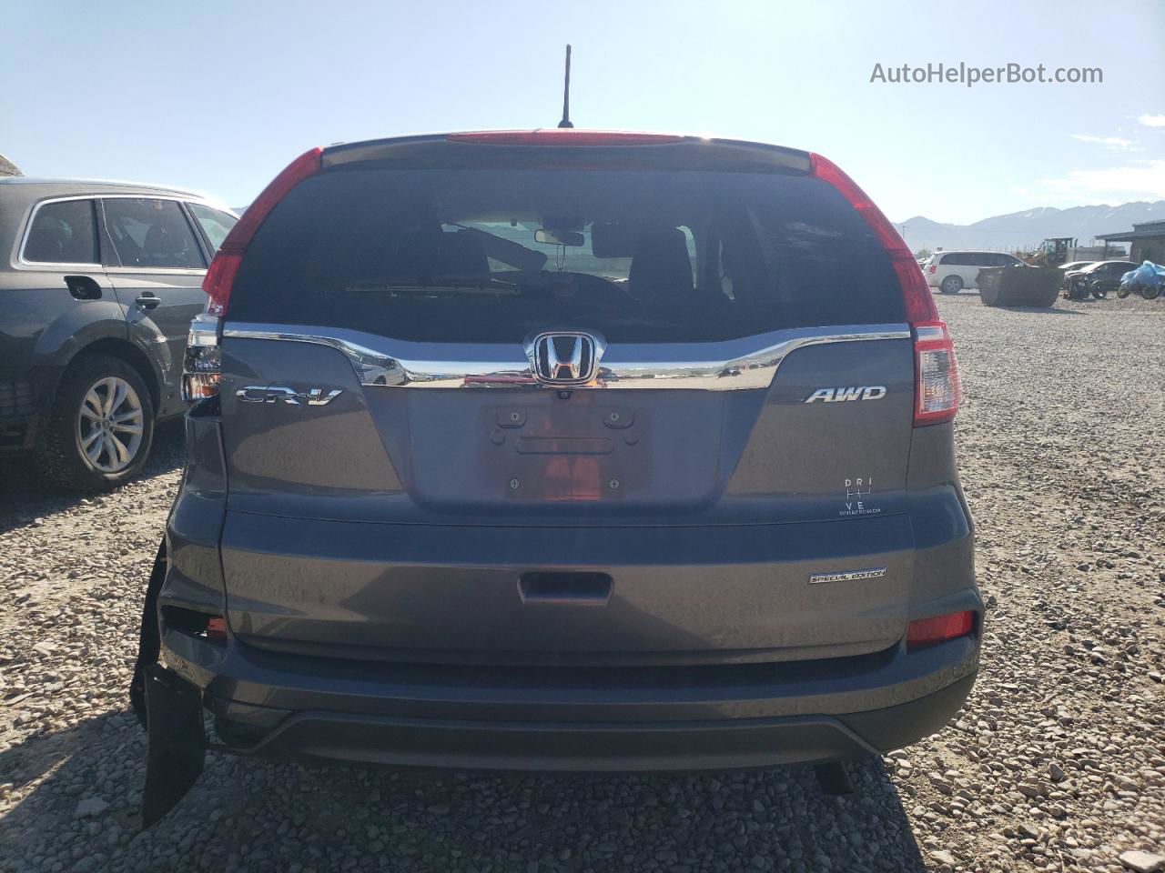 2016 Honda Cr-v Se Gray vin: 2HKRM4H45GH712026