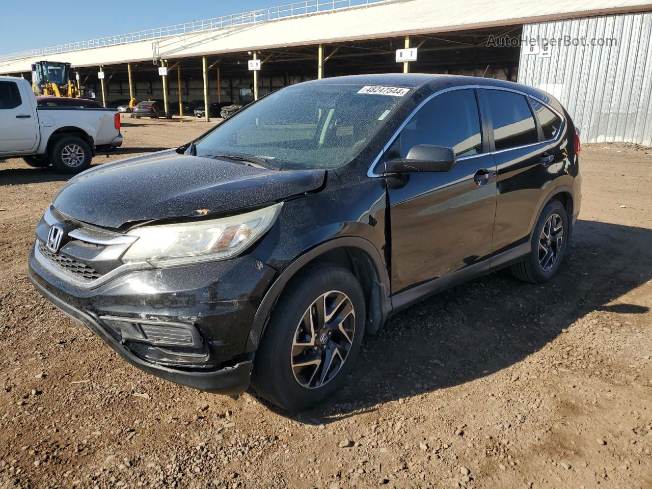 2016 Honda Cr-v Se Black vin: 2HKRM4H46GH619998