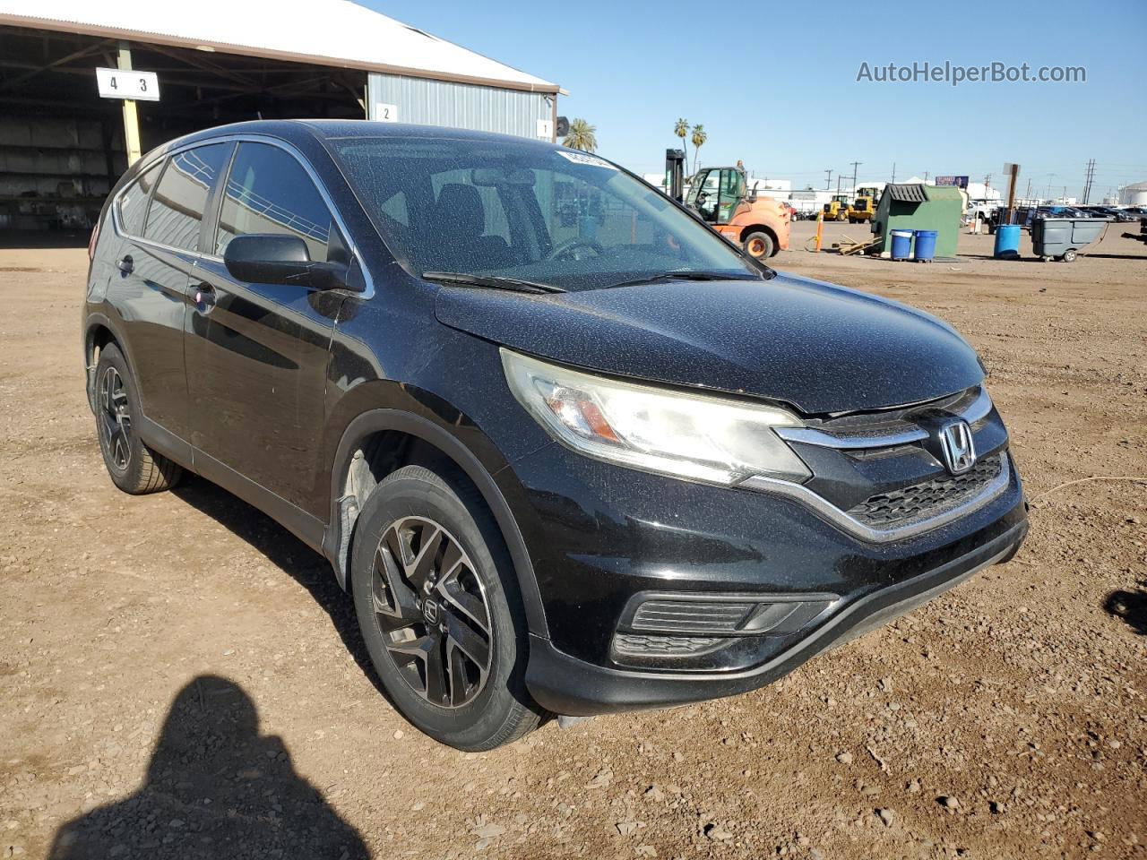 2016 Honda Cr-v Se Black vin: 2HKRM4H46GH619998