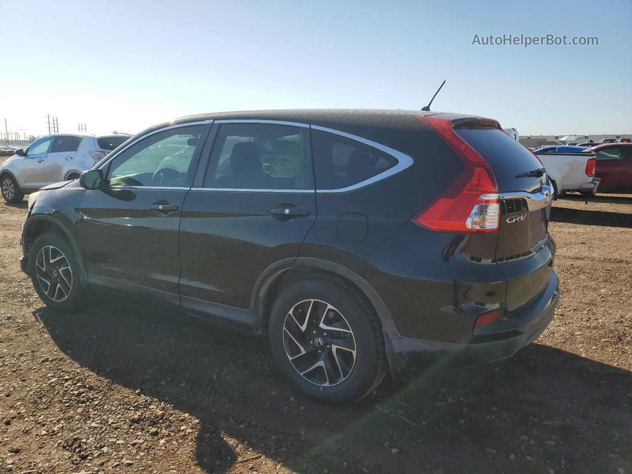 2016 Honda Cr-v Se Black vin: 2HKRM4H46GH619998