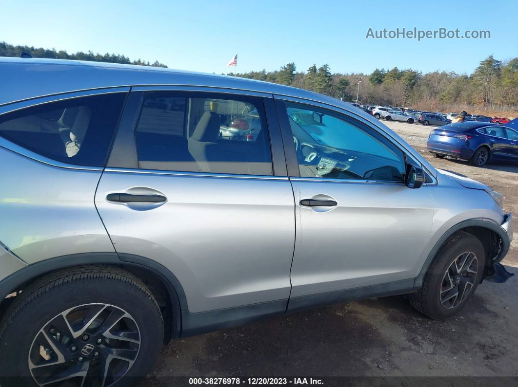 2016 Honda Cr-v Se Silver vin: 2HKRM4H48GH689874