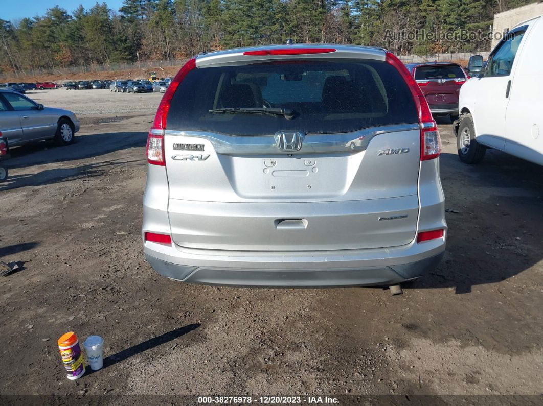 2016 Honda Cr-v Se Silver vin: 2HKRM4H48GH689874