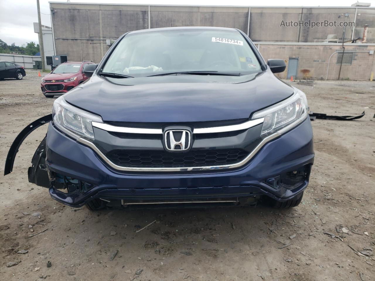 2016 Honda Cr-v Se Blue vin: 2HKRM4H4XGH626100