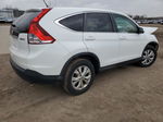 2012 Honda Cr-v Ex White vin: 2HKRM4H50CH115062