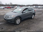 2012 Honda Cr-v Ex Gray vin: 2HKRM4H50CH614637