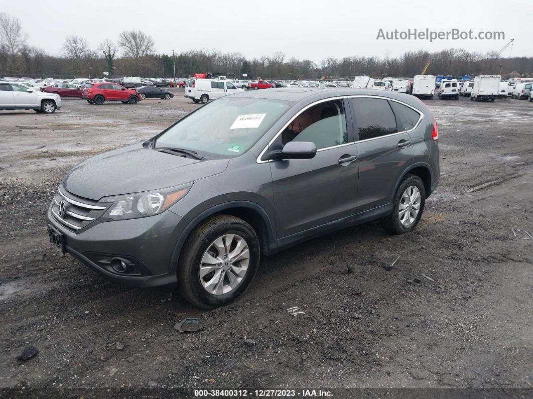 2012 Honda Cr-v Ex Gray vin: 2HKRM4H50CH614637