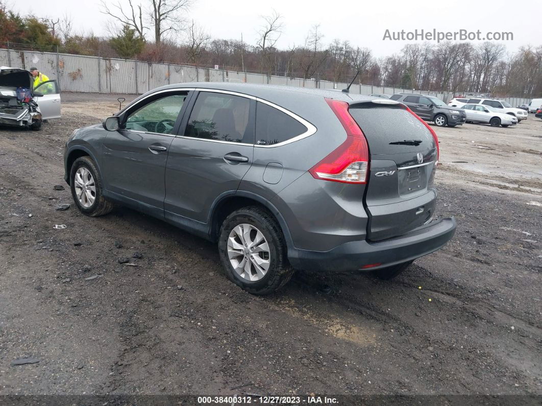 2012 Honda Cr-v Ex Gray vin: 2HKRM4H50CH614637