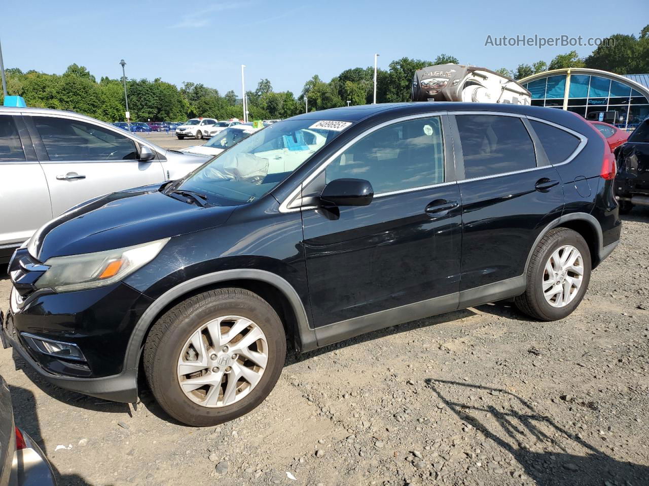 2015 Honda Cr-v Ex Black vin: 2HKRM4H50FH633290