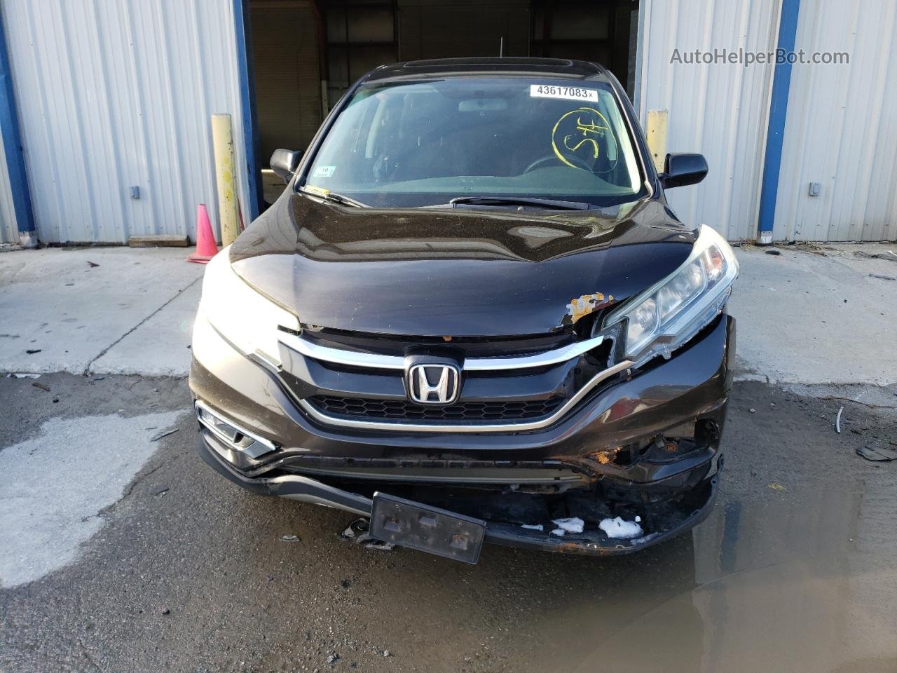 2015 Honda Cr-v Ex Brown vin: 2HKRM4H50FH647898