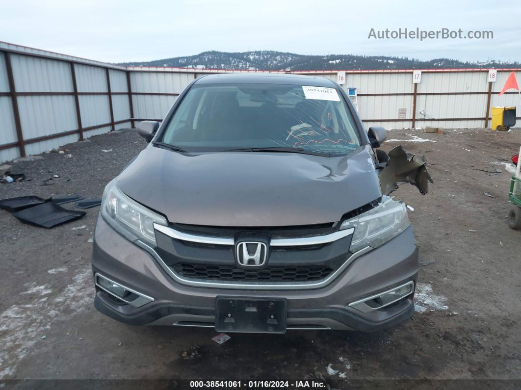 2015 Honda Cr-v Ex Brown vin: 2HKRM4H50FH663468