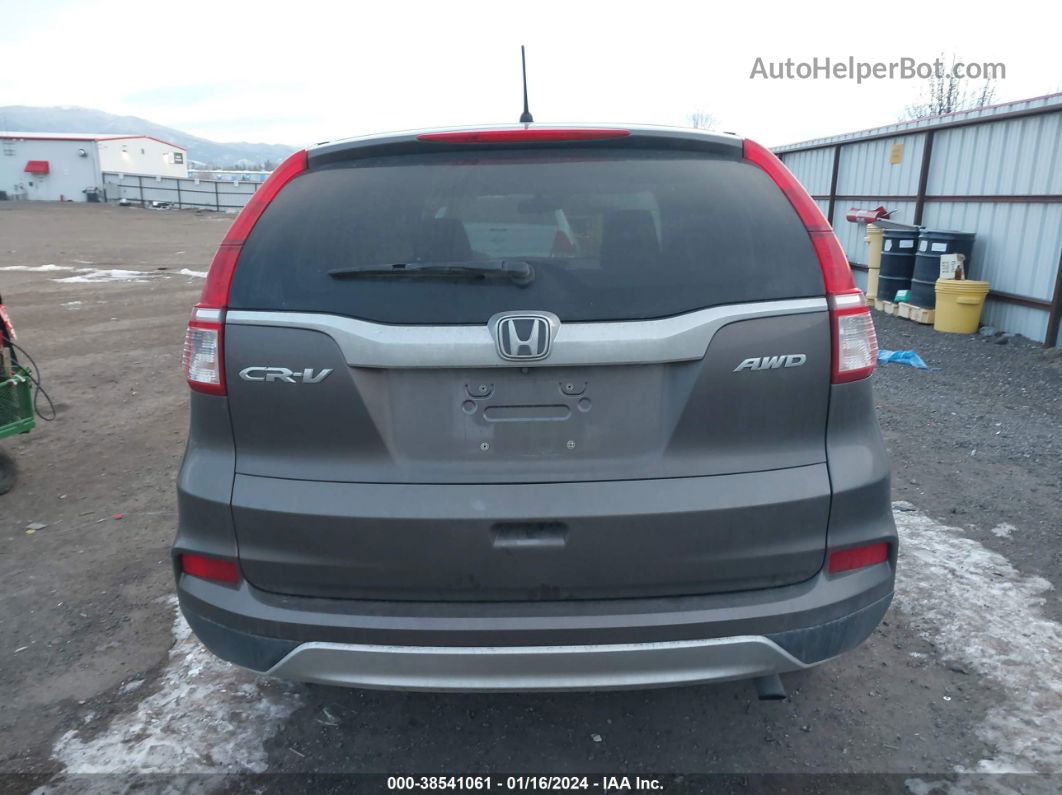 2015 Honda Cr-v Ex Brown vin: 2HKRM4H50FH663468