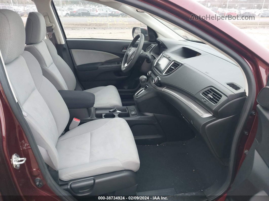 2015 Honda Cr-v Ex Бордовый vin: 2HKRM4H50FH663910