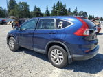 2015 Honda Cr-v Ex Blue vin: 2HKRM4H50FH677497