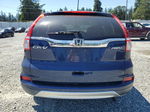 2015 Honda Cr-v Ex Blue vin: 2HKRM4H50FH677497