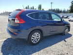 2015 Honda Cr-v Ex Blue vin: 2HKRM4H50FH677497