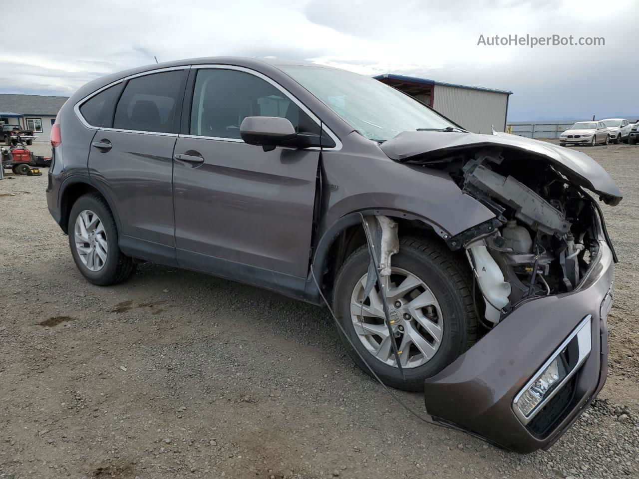 2016 Honda Cr-v Ex Серый vin: 2HKRM4H50GH610075