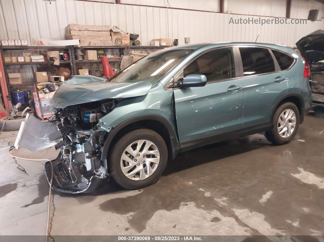 2016 Honda Cr-v Ex Blue vin: 2HKRM4H50GH627586