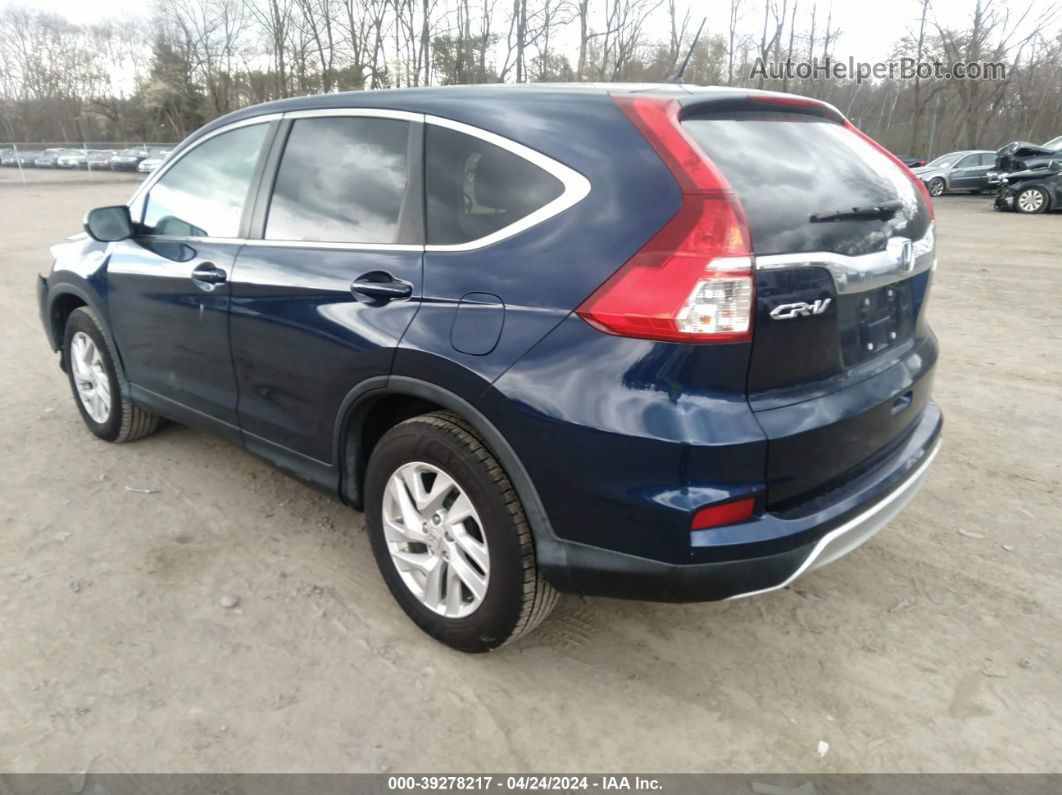 2016 Honda Cr-v Ex Синий vin: 2HKRM4H50GH627720