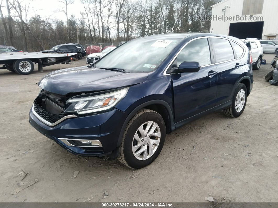 2016 Honda Cr-v Ex Синий vin: 2HKRM4H50GH627720