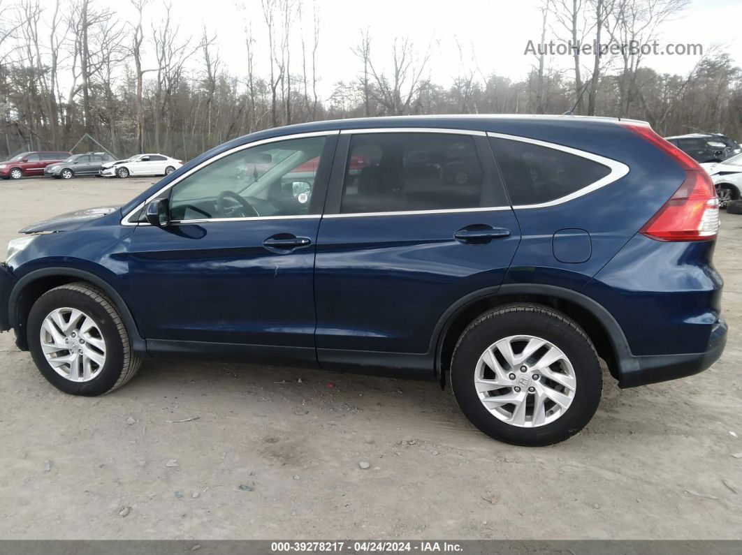 2016 Honda Cr-v Ex Синий vin: 2HKRM4H50GH627720