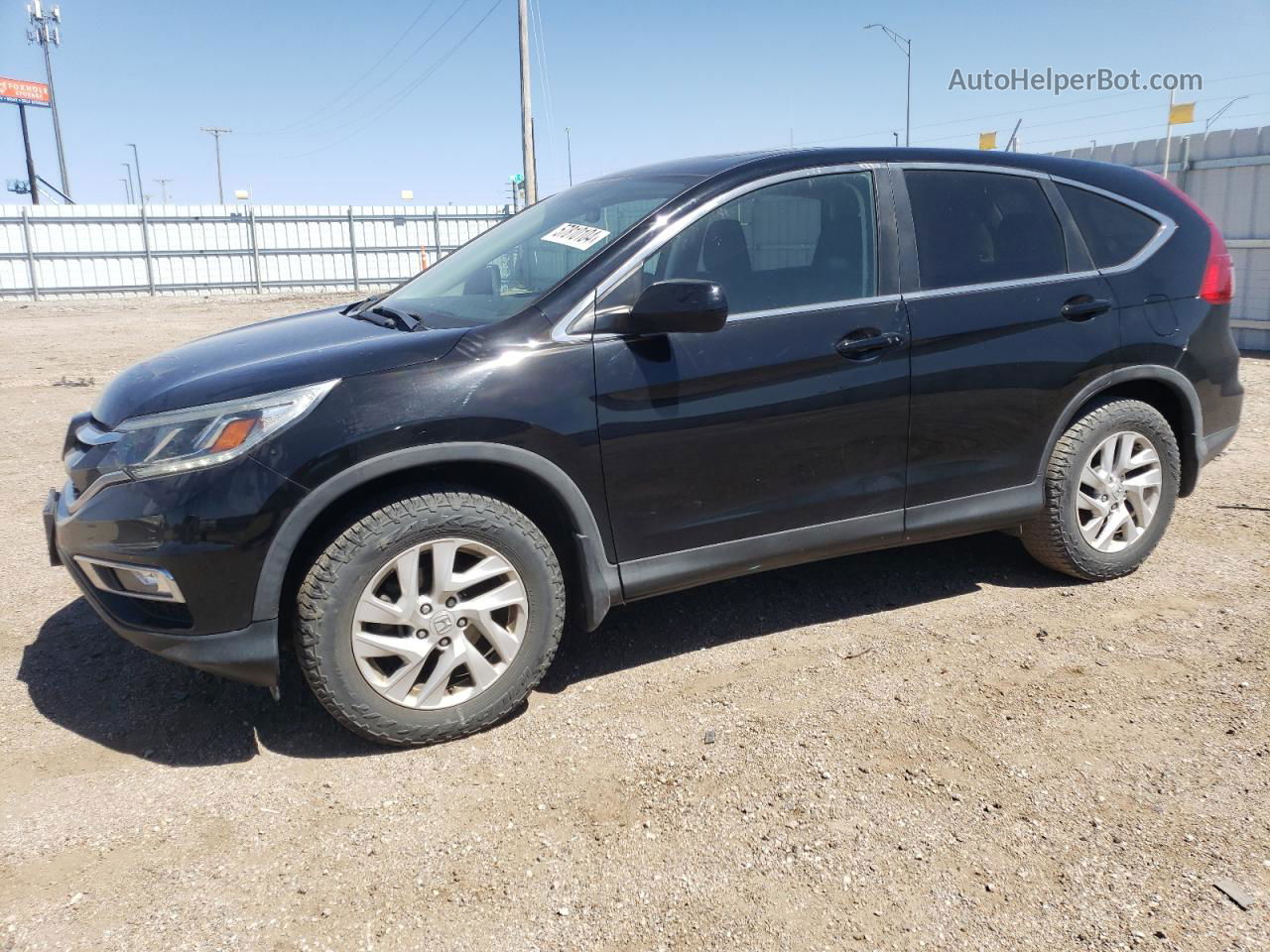 2016 Honda Cr-v Ex Black vin: 2HKRM4H50GH640595