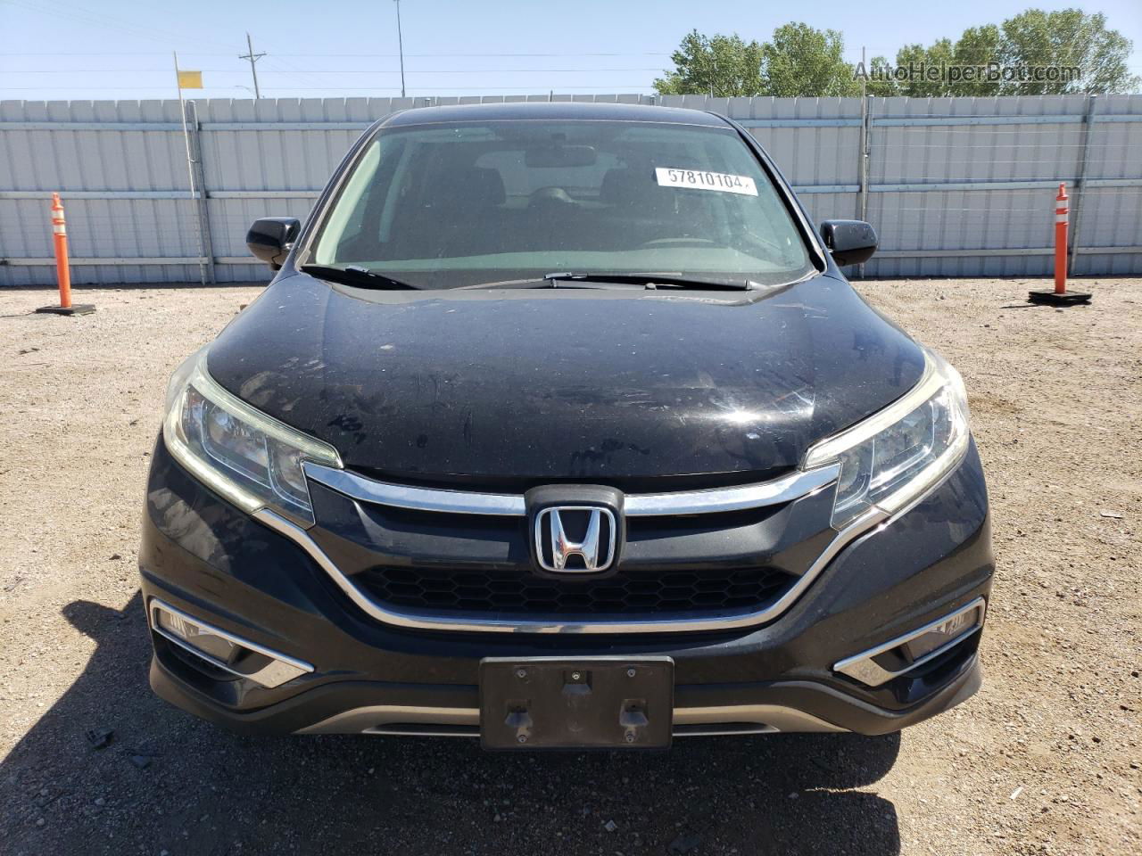 2016 Honda Cr-v Ex Black vin: 2HKRM4H50GH640595