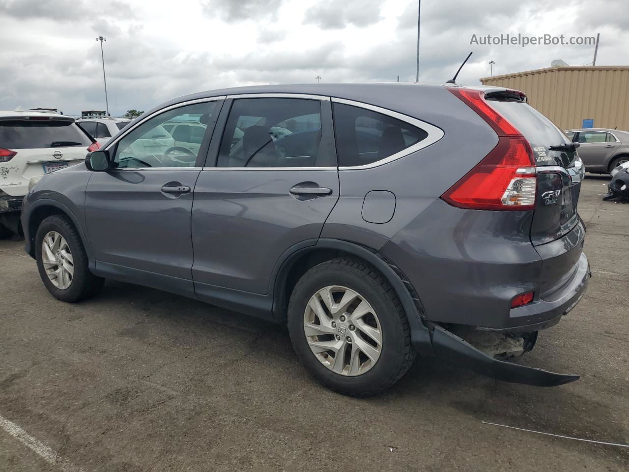 2016 Honda Cr-v Ex Gray vin: 2HKRM4H50GH655078