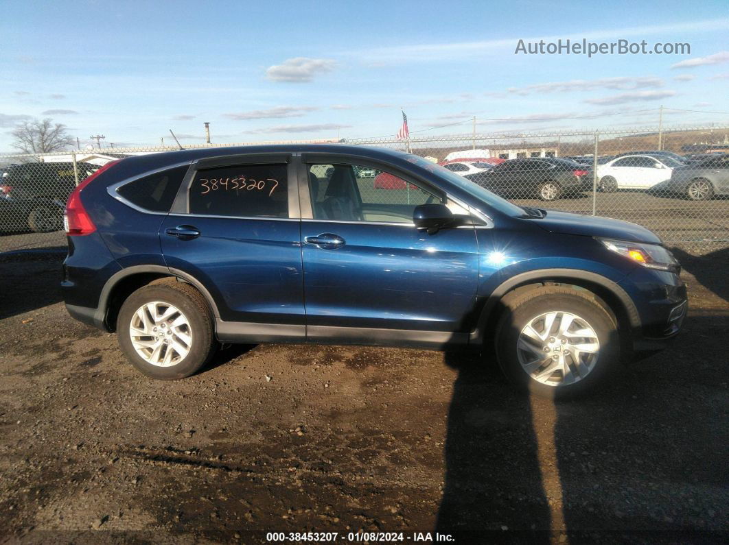 2016 Honda Cr-v Ex Blue vin: 2HKRM4H50GH669949